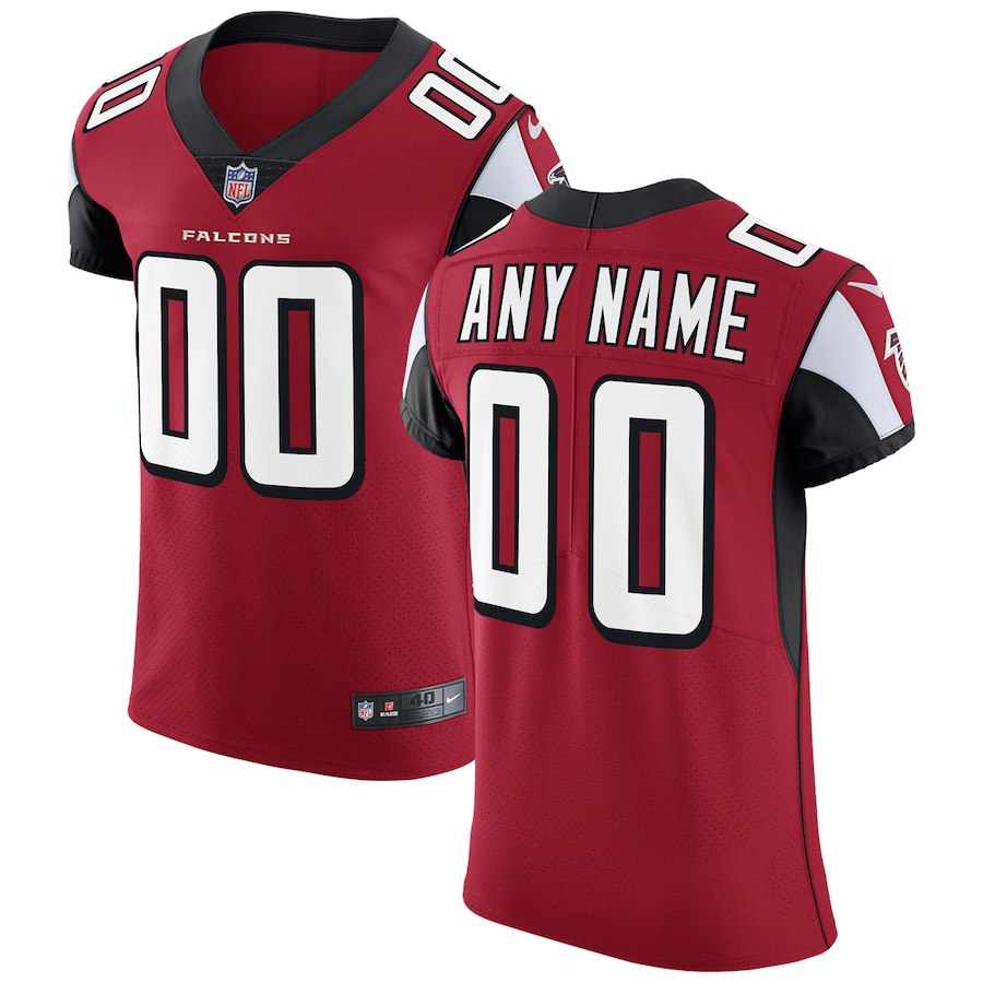 Men's Atlanta Falcons Red Vapor Untouchable Custom Elite NFL Stitched Jersey
